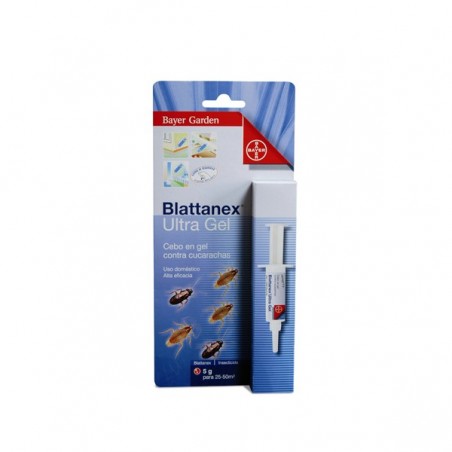 Blattanex Ultra-gel insecticida contra cucarachas.